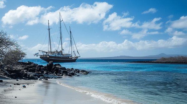 Quels sont les itinéraires recommandés pour une croisière en voilier autour des îles Galápagos?