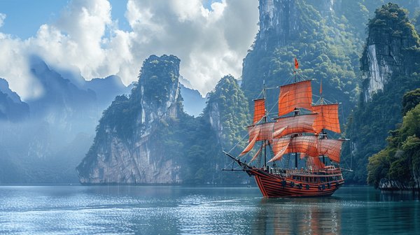 Quelles croisières offrent des séminaires sur l'histoire du commerce maritime en Asie?